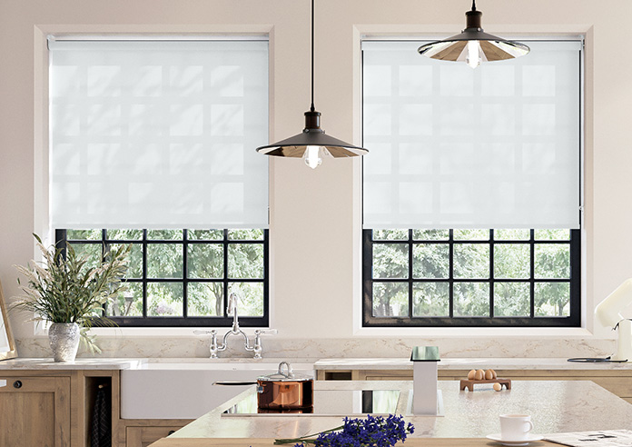 Roma (FR), Snow - Twist&Fit Roller Blind - Image 3
